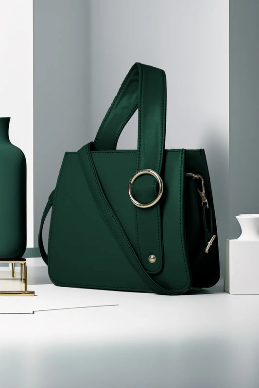 RINGBLOOM - GREEN HANDBAG