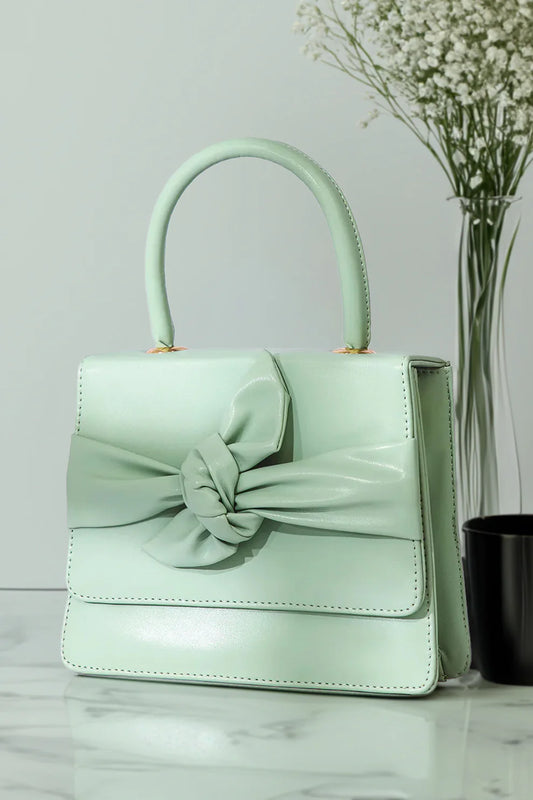 ELLEKNOT - CYAN HANDBAG