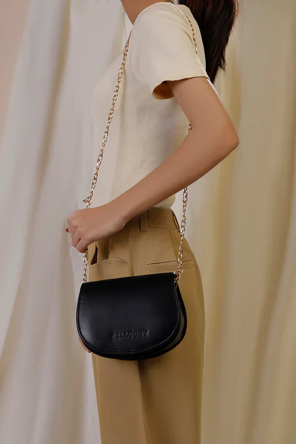 MIDNIGHT PEARL HANDBAG - BLACK