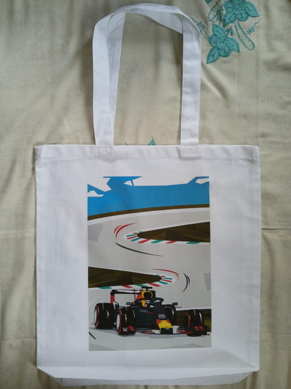 CUSTOMIZABLE CANVAS BAG - WHITE