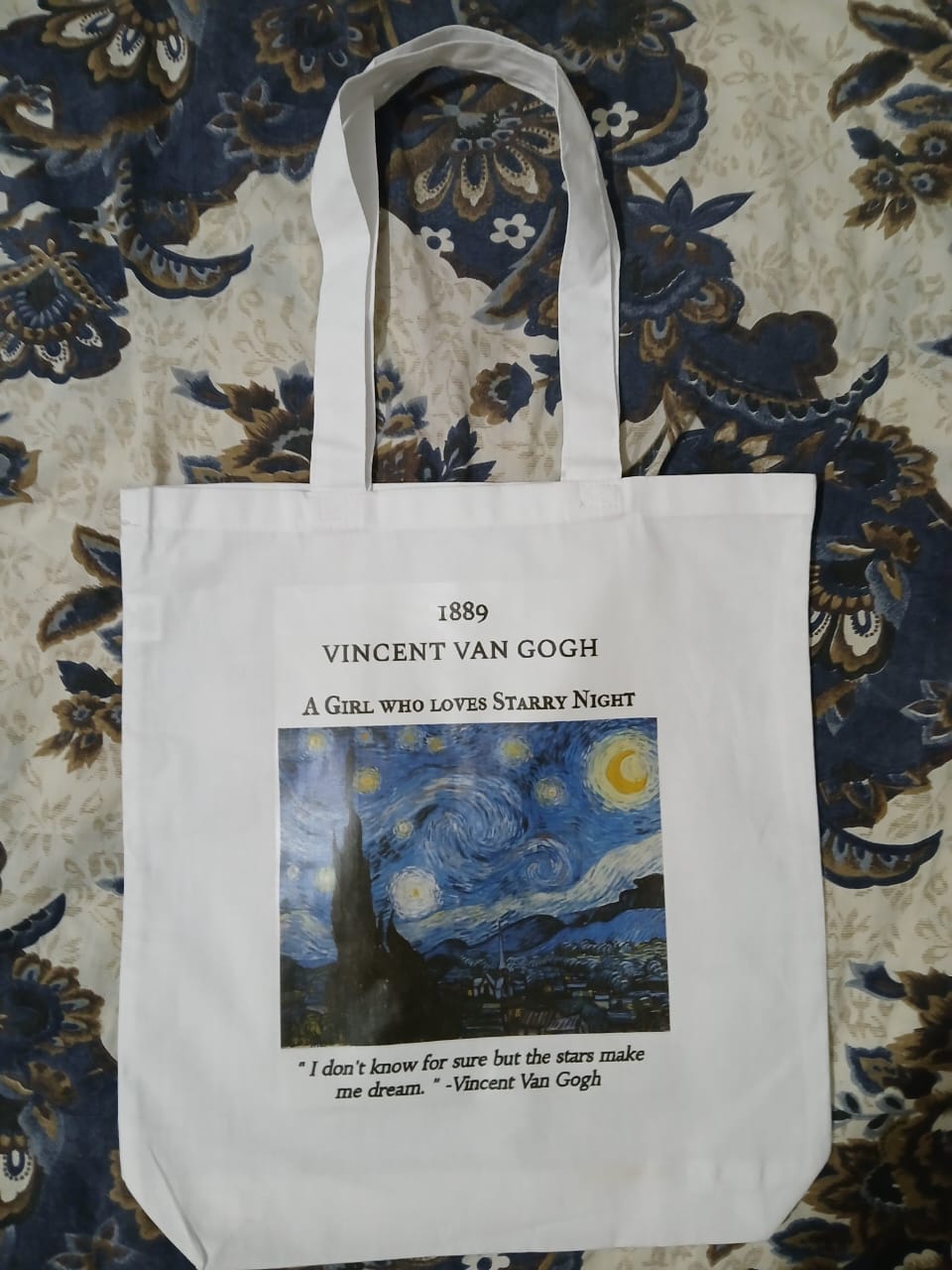 CUSTOMIZABLE CANVAS BAG - WHITE