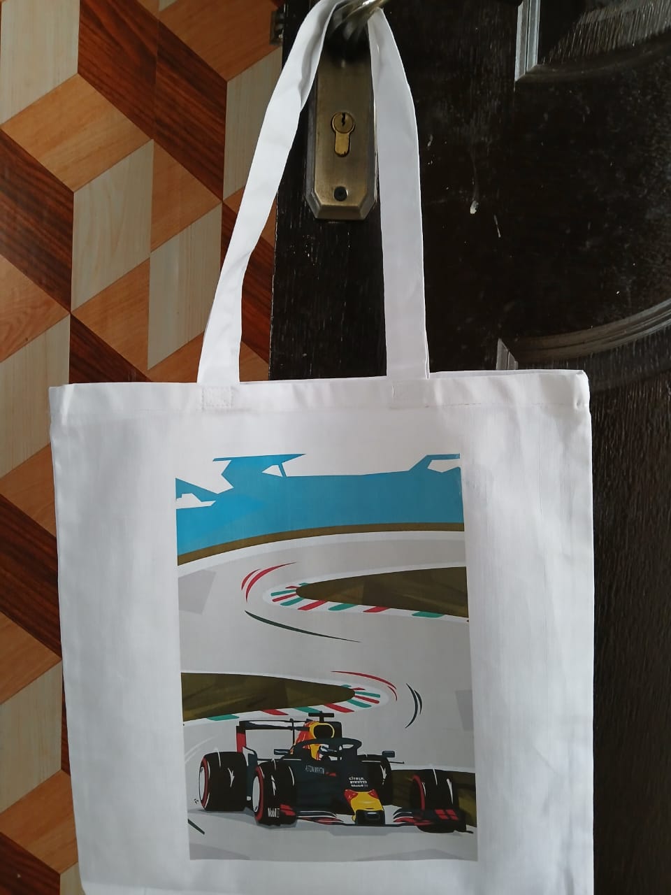 CUSTOMIZABLE CANVAS BAG - WHITE