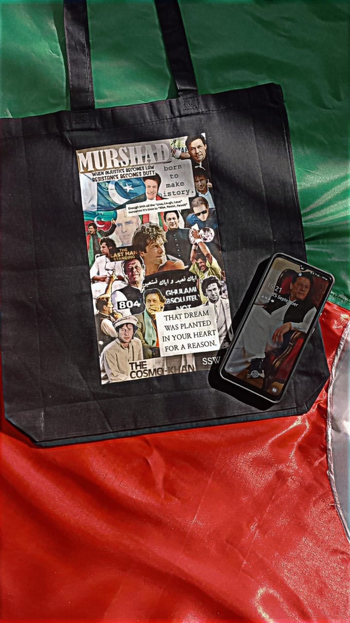 CUSTOMIZABLE CANVAS BAG - BLACK