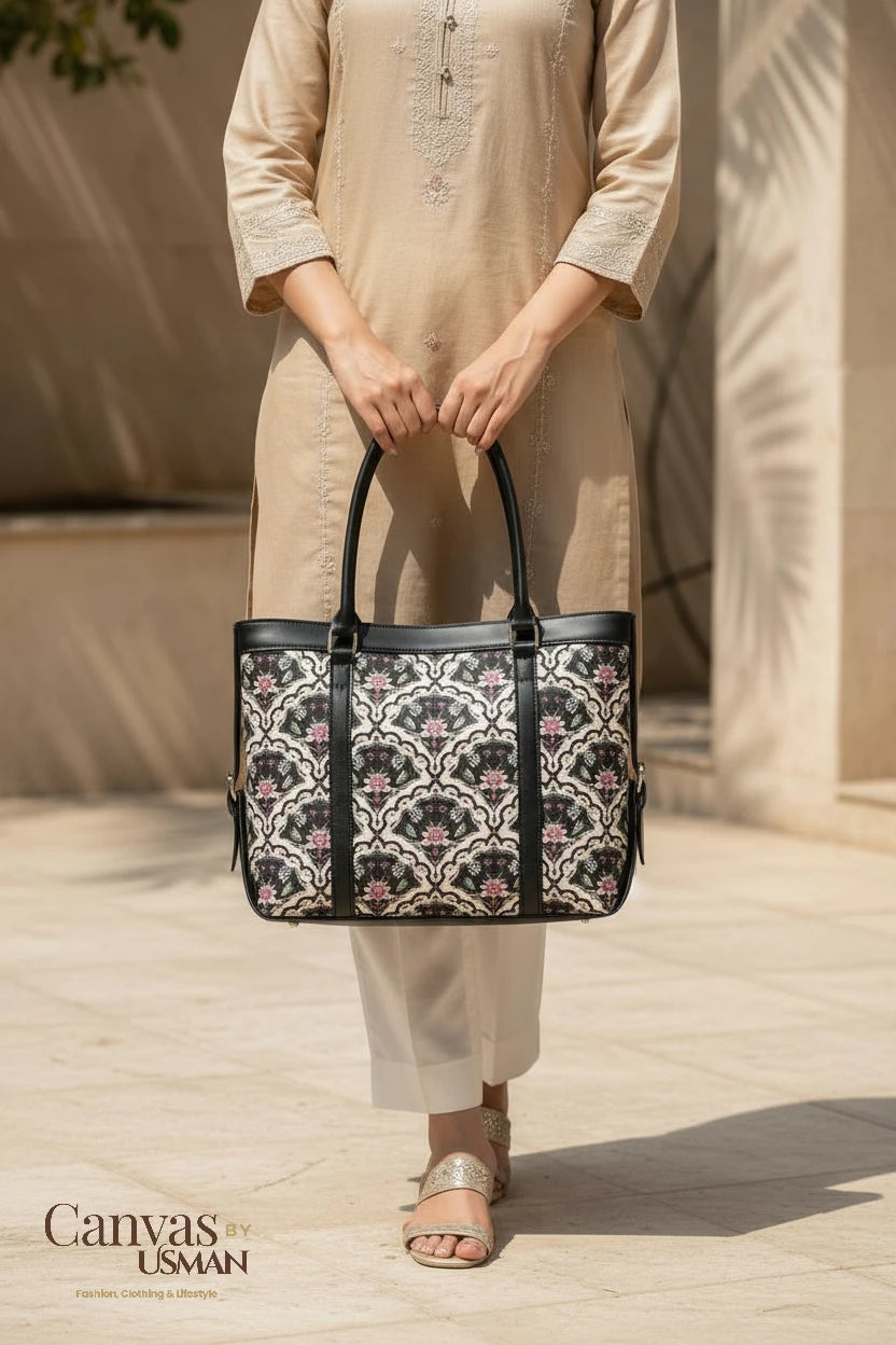 TWILIGHT PATELS - STRAP CANVAS BAG