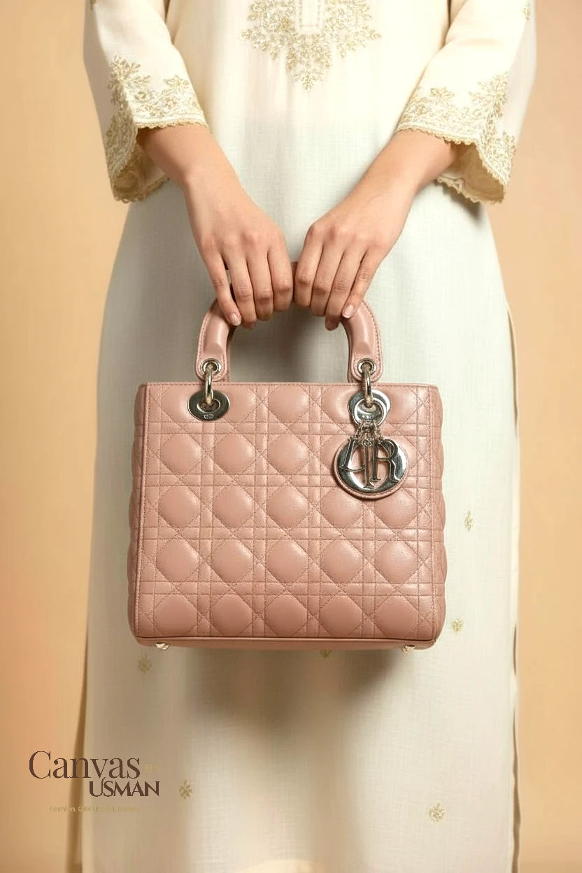 DIOR HANDBAG - PINK