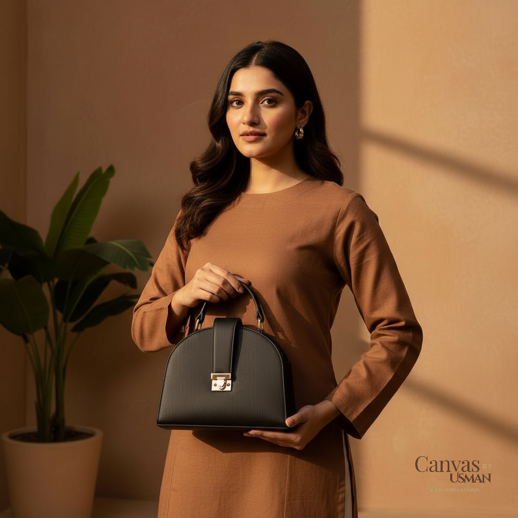 D-BOX HANDBAG - BLACK