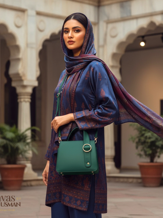 RINGBLOOM - GREEN HANDBAG