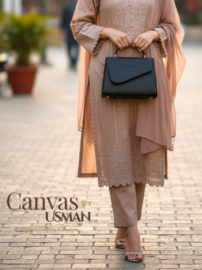 ROYAL BOX - BLACK HANDBAG