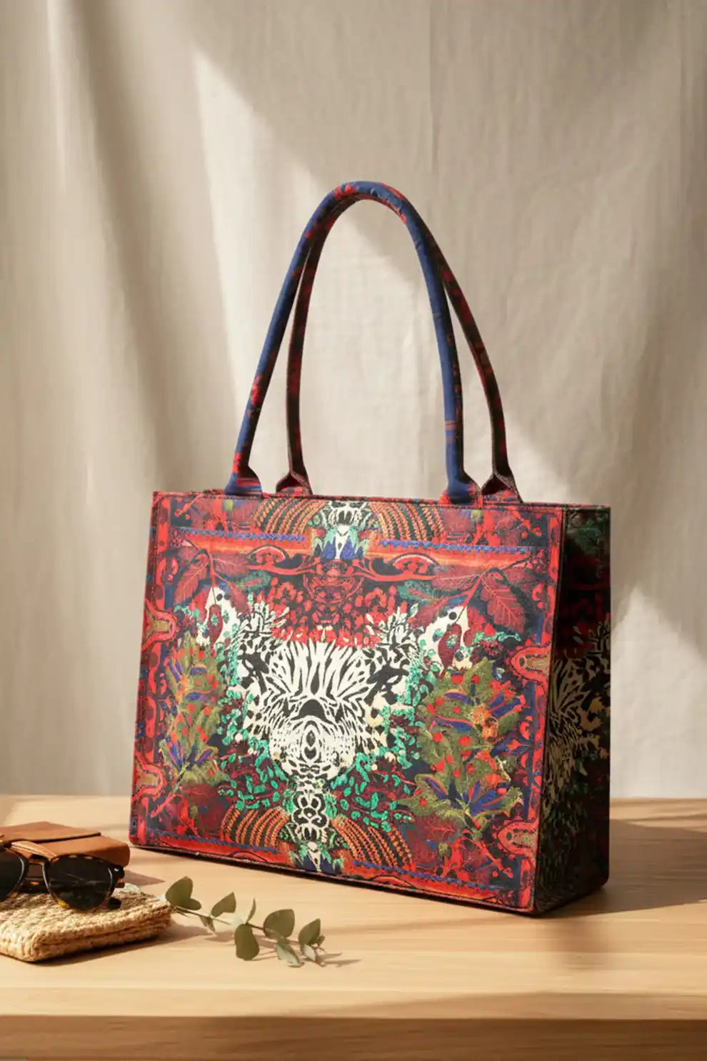 TIGER ART - CANVAS BAG