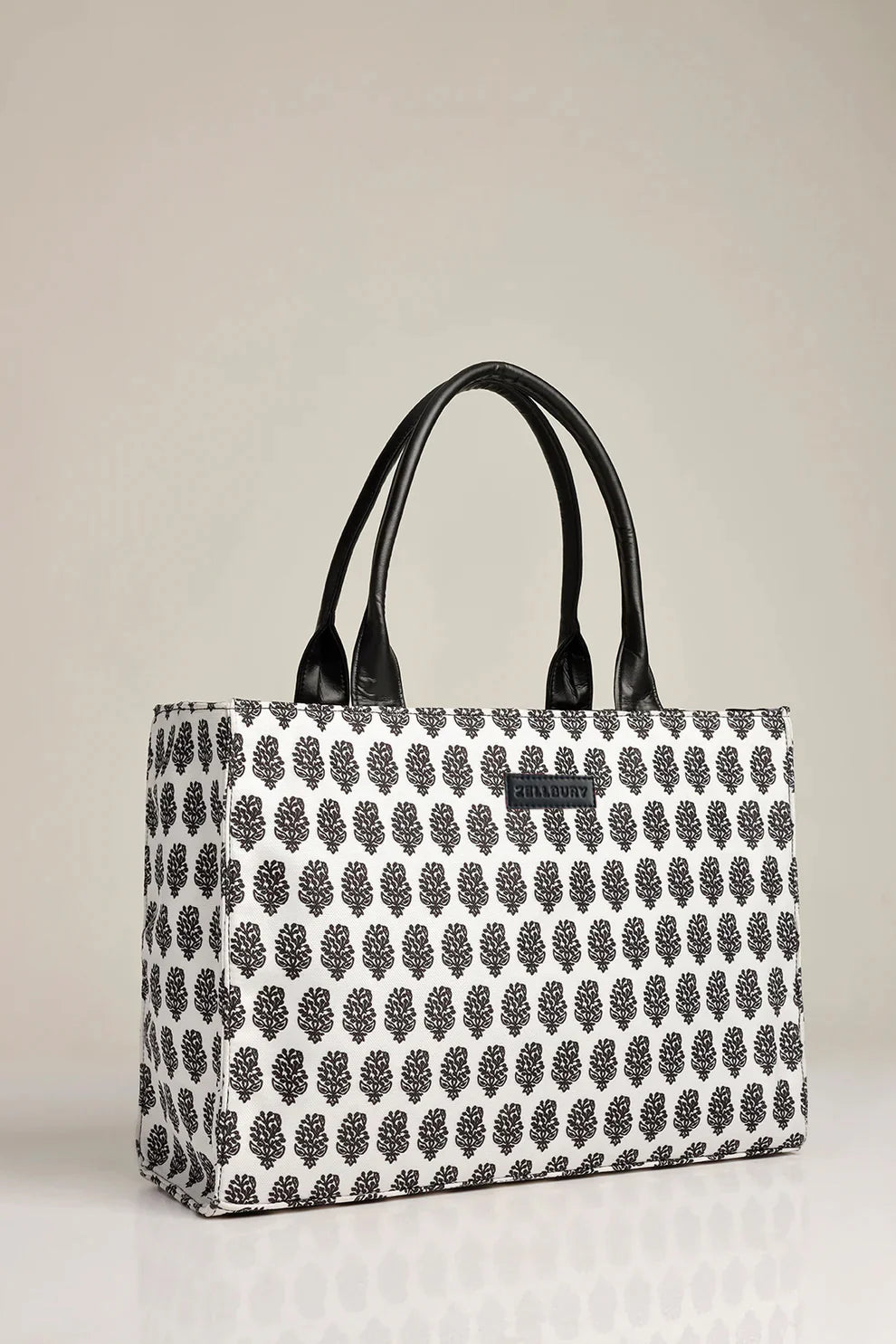 PREMIUM HANDLE - WHITE CANVAS BAG