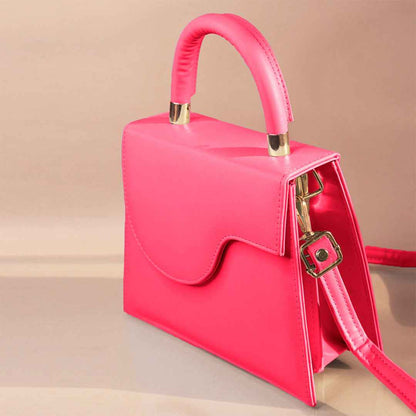 PREMIUM FEST HANDBAG - HOT PINK
