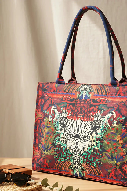TIGER ART - CANVAS BAG