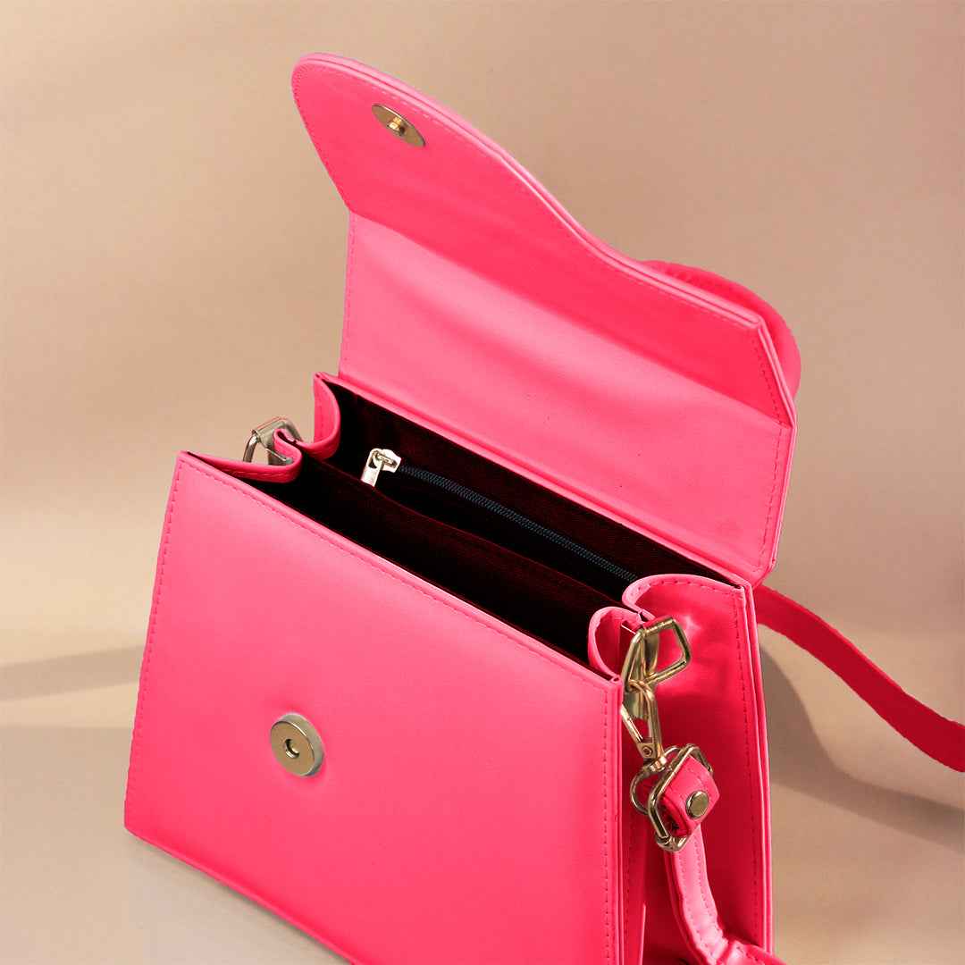 PREMIUM FEST HANDBAG - HOT PINK