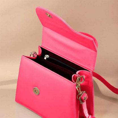 PREMIUM FEST HANDBAG - HOT PINK