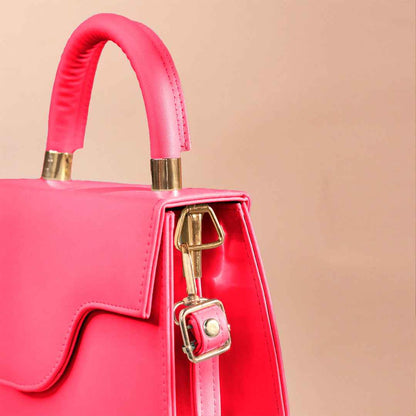 PREMIUM FEST HANDBAG - HOT PINK