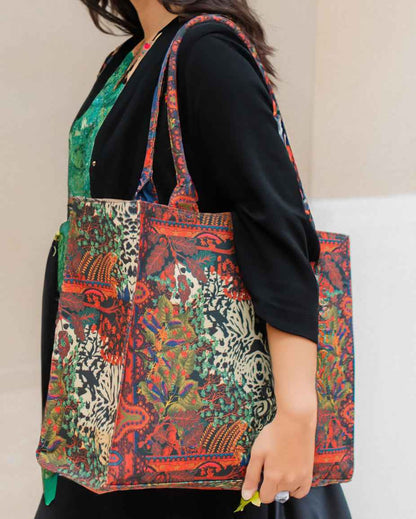 TIGER ART - CANVAS BAG