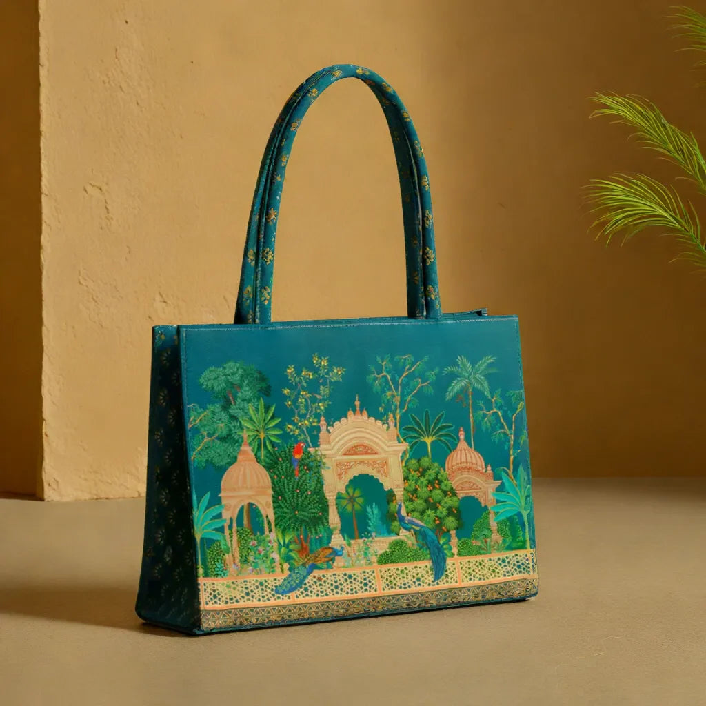 PEACOCK - CANVAS BAG