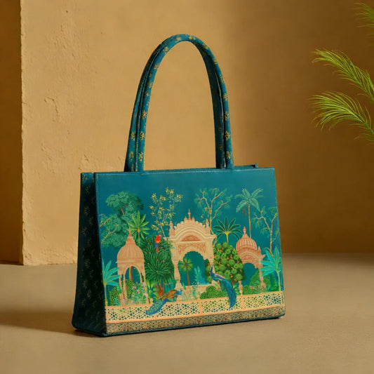 PEACOCK - CANVAS BAG