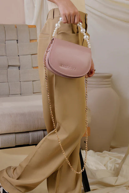 MIDNIGHT PEARL HANDBAG - PINK