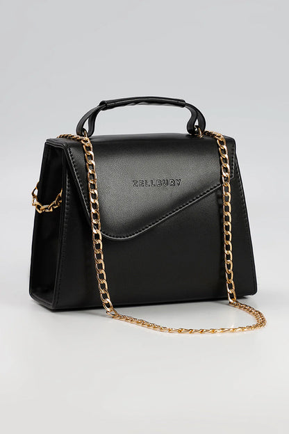 ROYAL BOX - BLACK HANDBAG