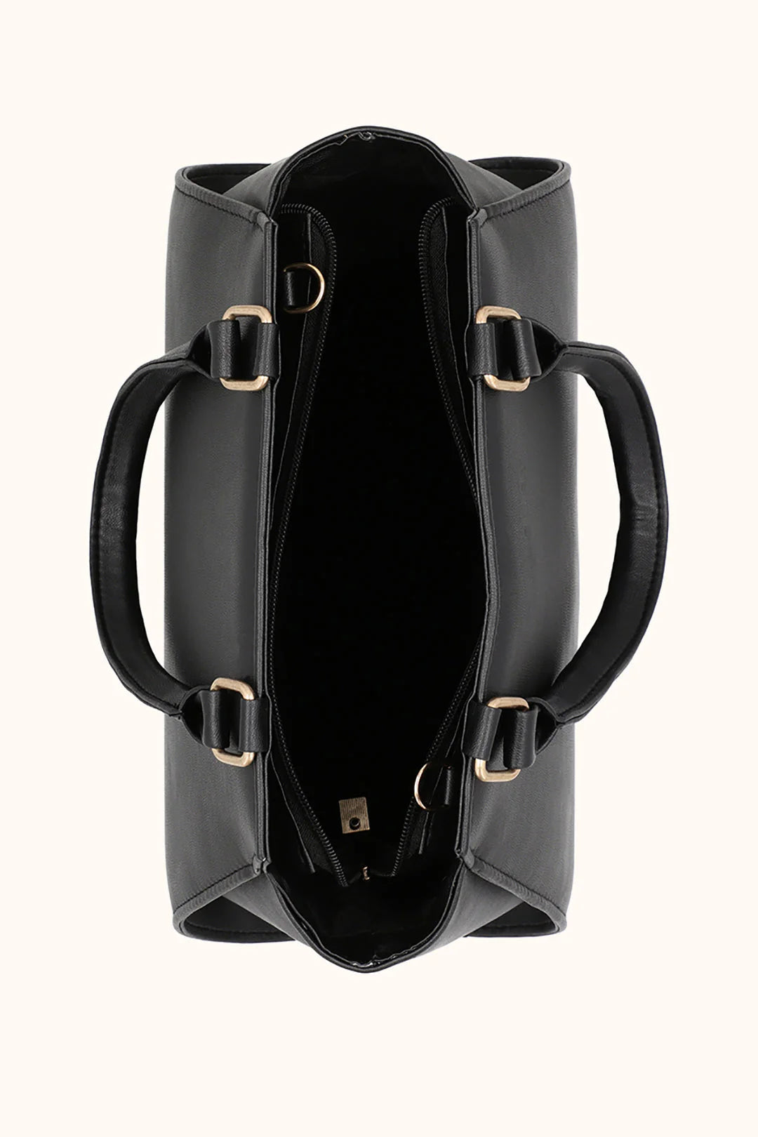 CURVE SHOULDER BAG - BLACK