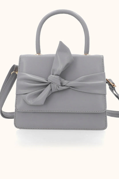 ELLEKNOT - GREY HANDBAG
