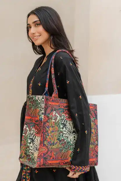 TIGER ART - CANVAS BAG