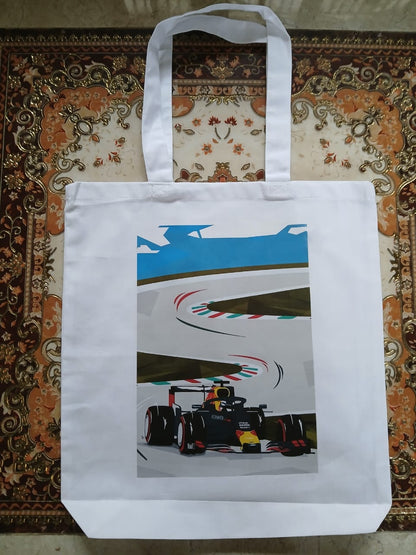 CUSTOMIZABLE CANVAS BAG - WHITE