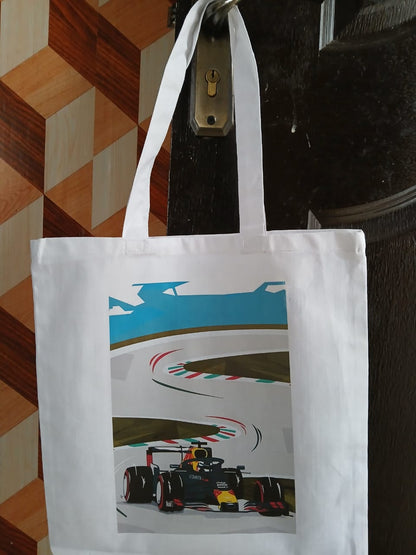 CUSTOMIZABLE CANVAS BAG - WHITE