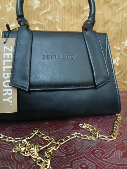 ZELLBURY MINI PRISM - GOLDEN CHAIN HANDBAG