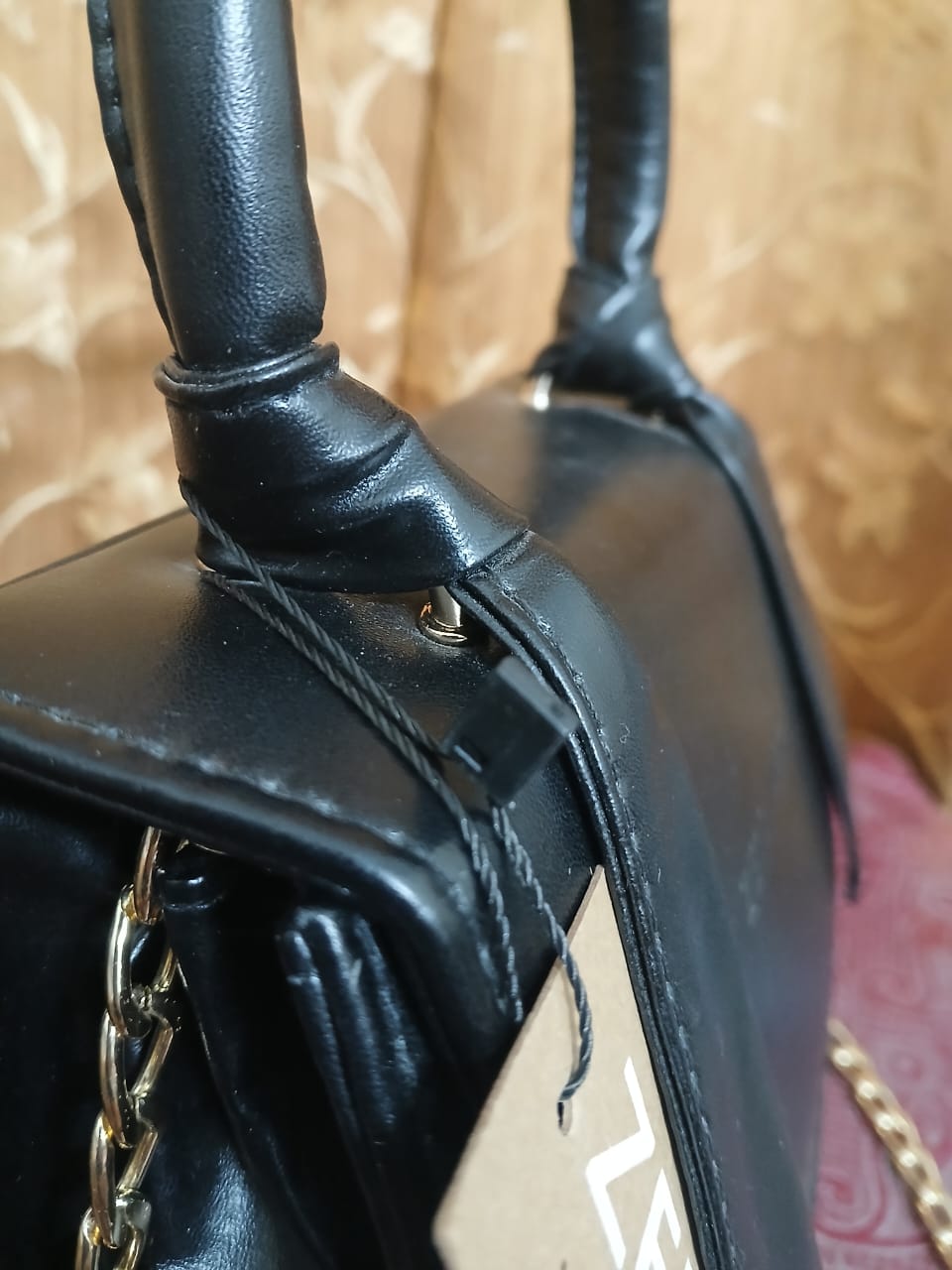 ZELLBURY MINI PRISM - GOLDEN CHAIN HANDBAG