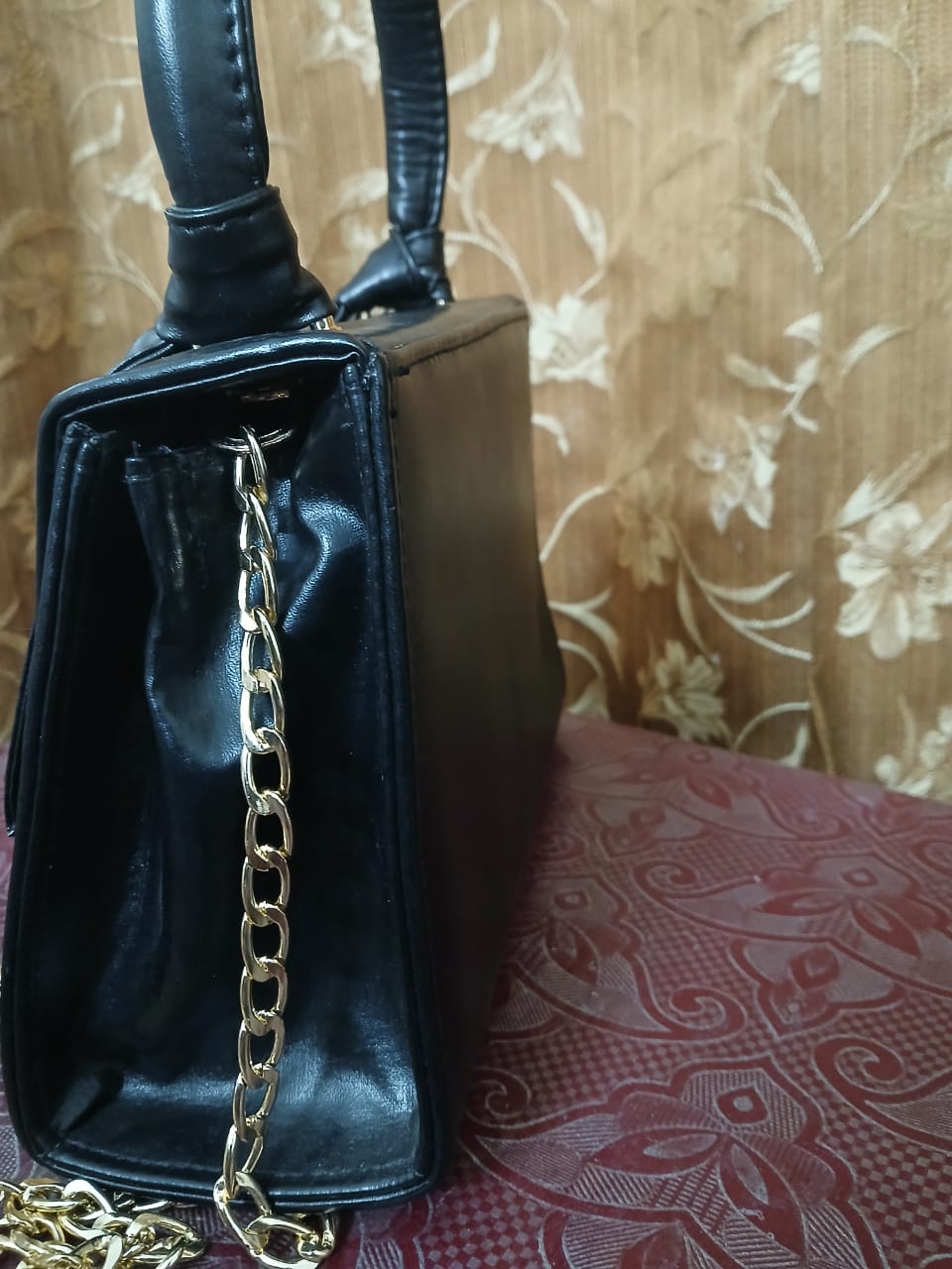 ZELLBURY MINI PRISM - GOLDEN CHAIN HANDBAG