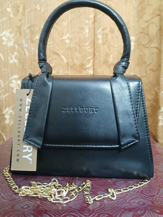 ZELLBURY MINI PRISM - GOLDEN CHAIN HANDBAG