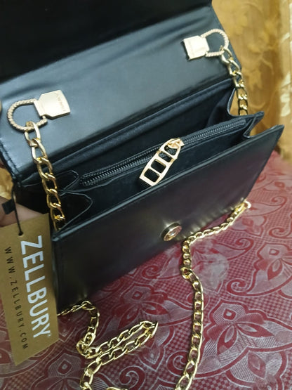 ZELLBURY MINI PRISM - GOLDEN CHAIN HANDBAG