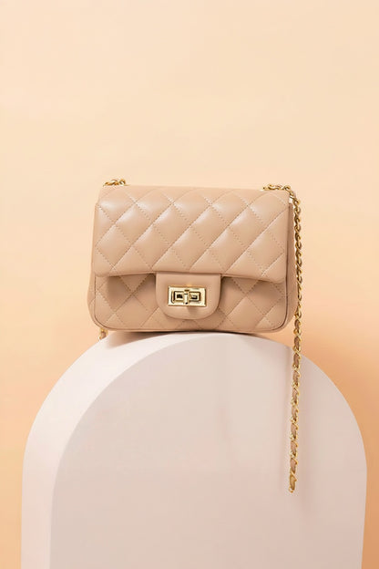 DOCKLOCK CROSSBODY - BEIGE
