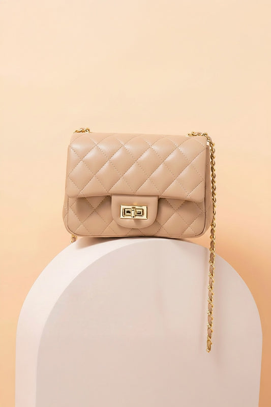 DOCKLOCK CROSSBODY - BEIGE