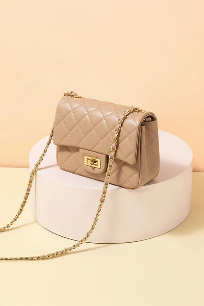 DOCKLOCK CROSSBODY - BEIGE