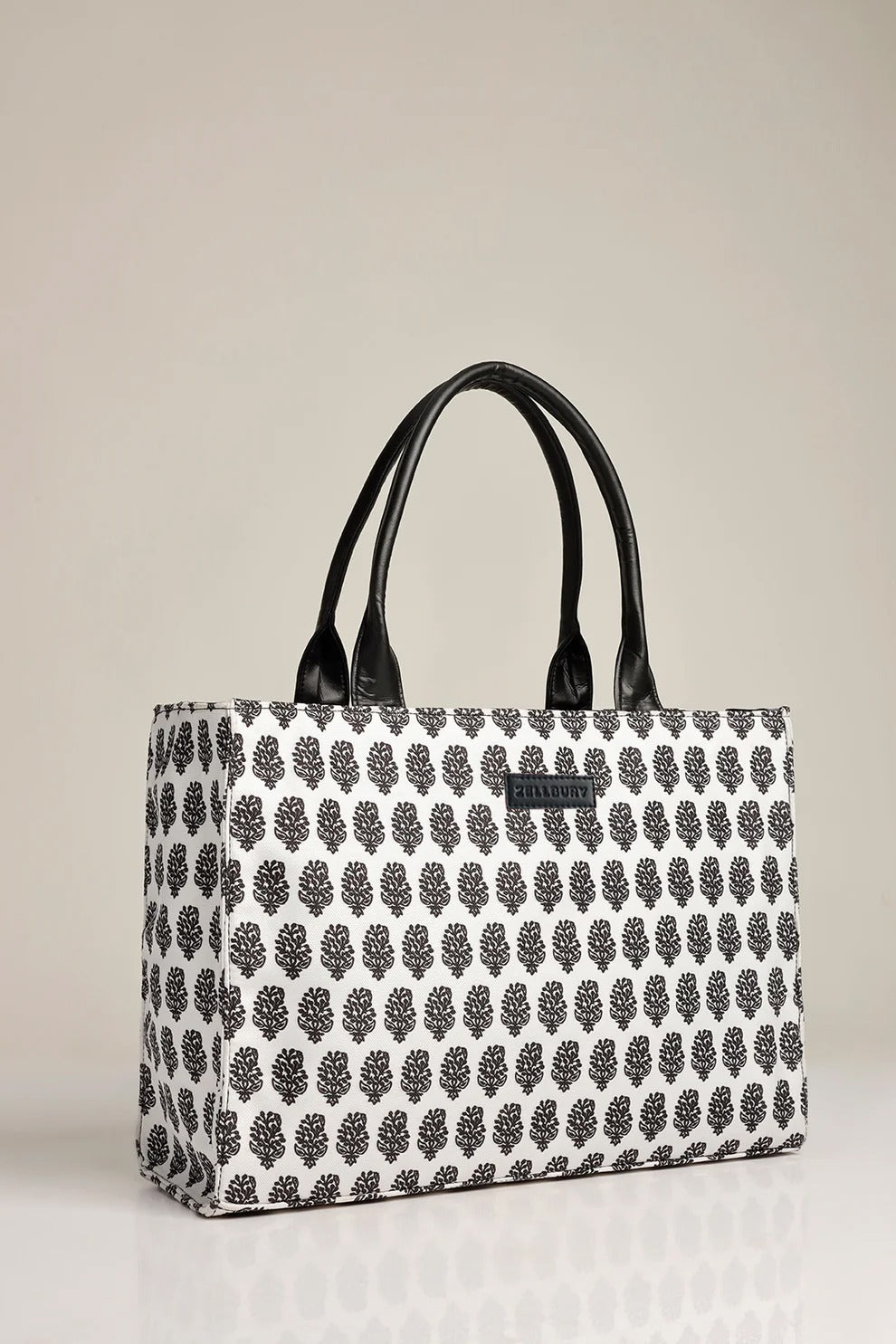 PREMIUM HANDLE - WHITE CANVAS BAG