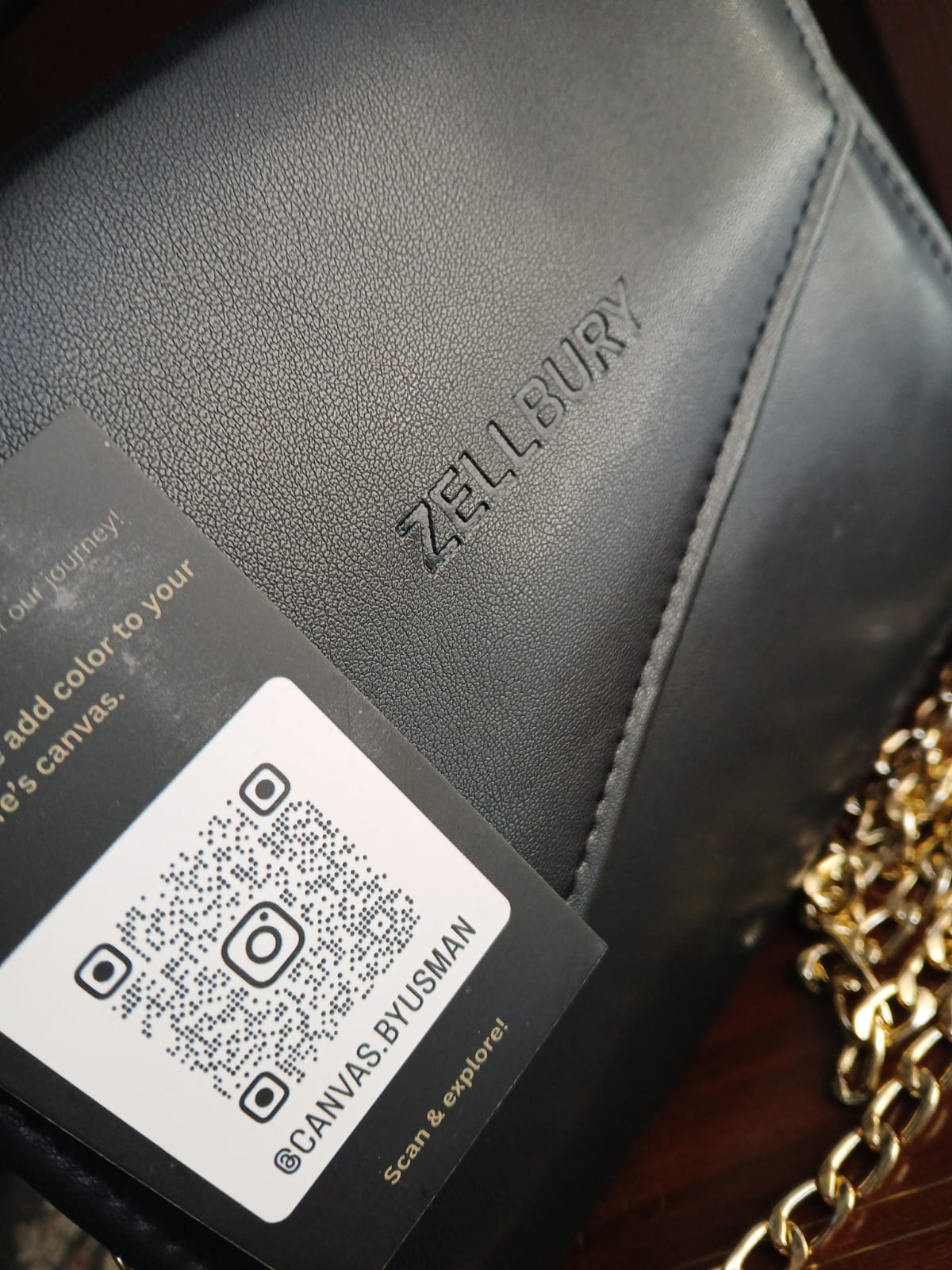 ROYAL BOX - BLACK HANDBAG