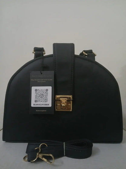 D-BOX HANDBAG - BLACK