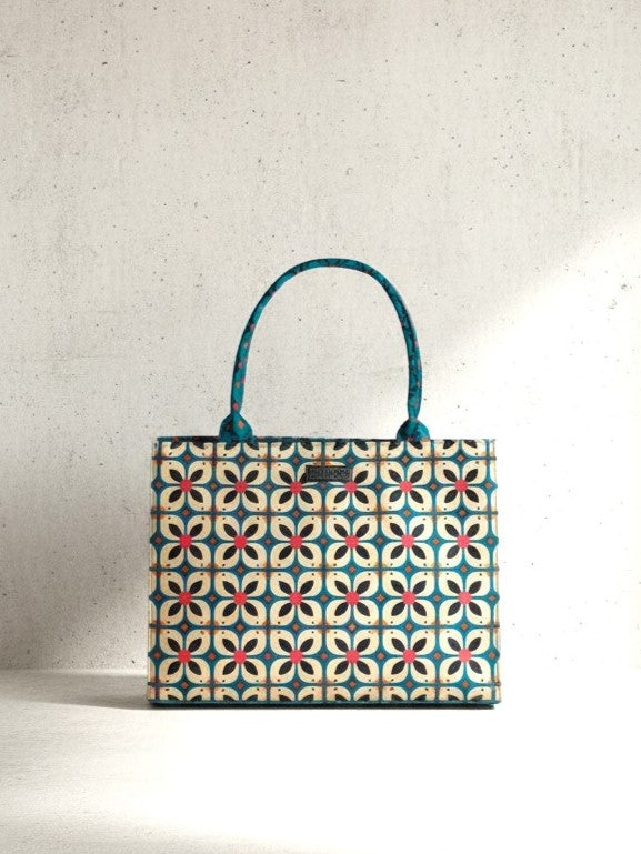 SQUARE MAZE - CANVAS BAG