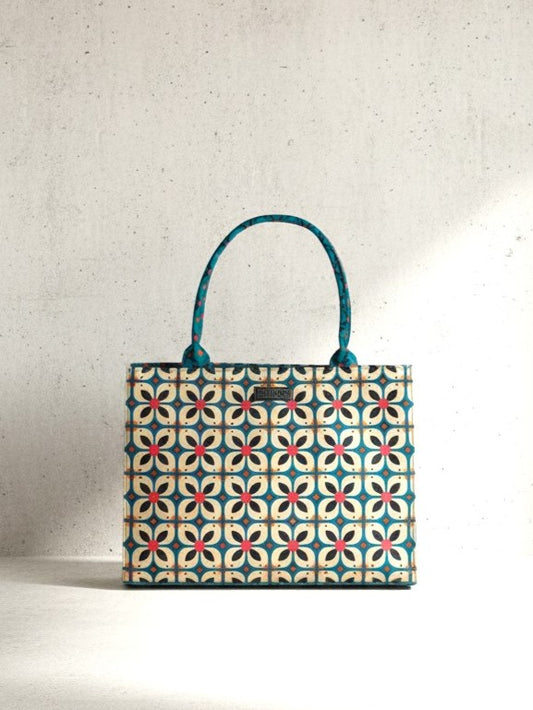 SQUARE MAZE - CANVAS BAG