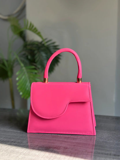 PREMIUM FEST HANDBAG - HOT PINK