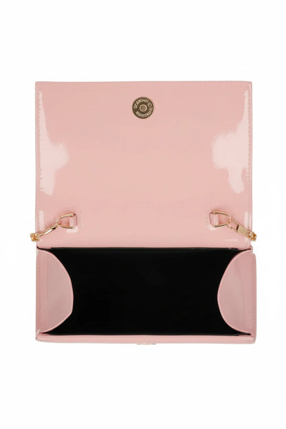 QUAD PEARL HANDBAG - TEA PINK