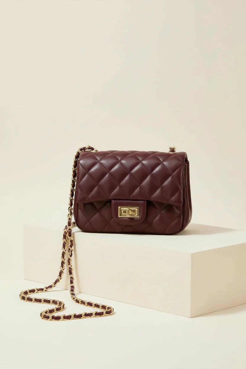 DOCKLOCK CROSSBODY - MAROON