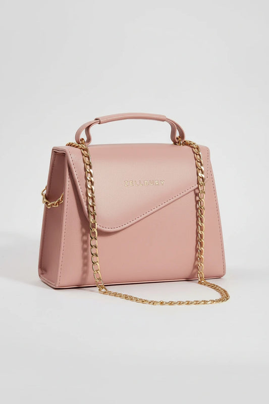 ROYAL BOX - TEA PINK HANDBAG