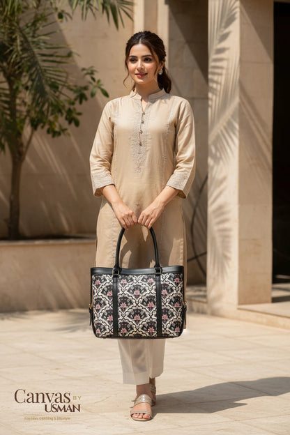 TWILIGHT PATELS - STRAP CANVAS BAG