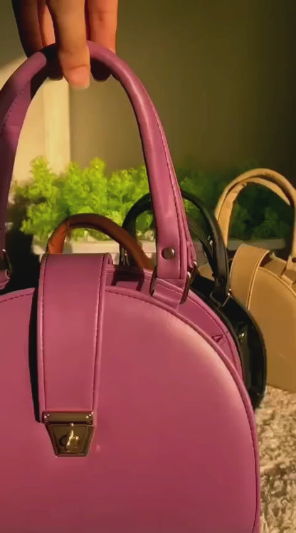 D-BOX HANDBAG - BROWN