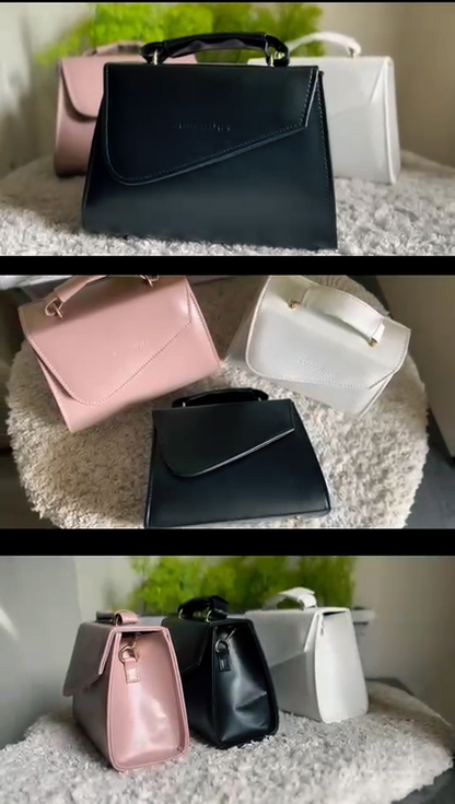 ROYAL BOX - BLACK HANDBAG