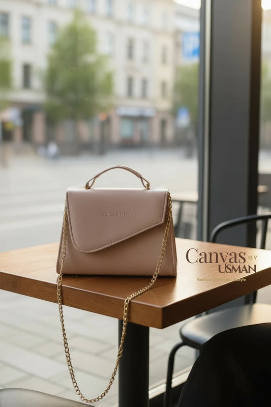 ROYAL BOX - TEA PINK HANDBAG